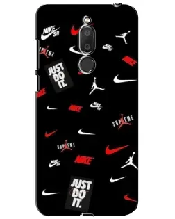 Чехол для Meizu M6T (Meilan 6T) с картинкой «Nike Mix Pattern»