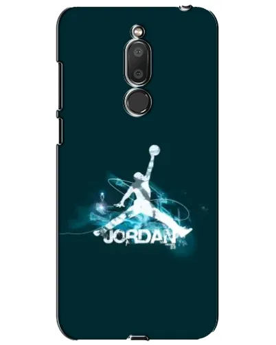 Чехол для Meizu M6T (Meilan 6T) с картинкой «Jordan Blue Fire»