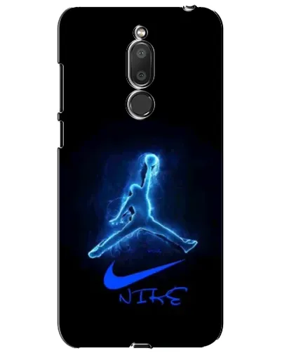 Чехол для Meizu M6T (Meilan 6T) с картинкой «Jordan Neon Blue»