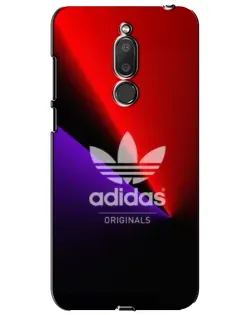 Чехол для Meizu M6T (Meilan 6T) с картинкой «Adidas Red Neon»