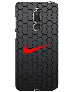 Чехол для Meizu M6T (Meilan 6T) с картинкой «Nike — карбоновая сетка» Чехол для Meizu M6T (Meilan 6T) с картинкой «Nike — карбоновая сетка»