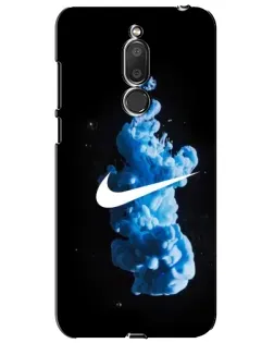 Чехол для Meizu M6T (Meilan 6T) с картинкой «Nike и синий дым» Чехол для Meizu M6T (Meilan 6T) с картинкой «Nike и синий дым»
