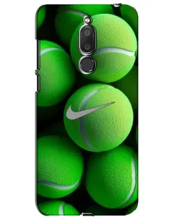 Чехол для Meizu M6T (Meilan 6T) с картинкой «Теннисные мячи Найк» Чехол для Meizu M6T (Meilan 6T) с картинкой «Теннисные мячи Найк»