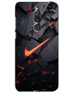 Чехол для Meizu M6T (Meilan 6T) с картинкой «Nike — эффект разломов» Чехол для Meizu M6T (Meilan 6T) с картинкой «Nike — эффект разломов»