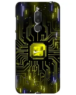Чехол для Meizu M6T (Meilan 6T) с картинкой «Nike — золотая искра» Чехол для Meizu M6T (Meilan 6T) с картинкой «Nike — золотая искра»