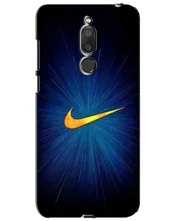 Чехол для Meizu M6T (Meilan 6T) с картинкой «Синий пульс Nike» Чехол для Meizu M6T (Meilan 6T) с картинкой «Синий пульс Nike»
