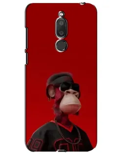 Чохол для Meizu M6T (Meilan 6T) з картинкою «Bored Ape в червоному» Чохол для Meizu M6T (Meilan 6T) з картинкою «Bored Ape в червоному»
