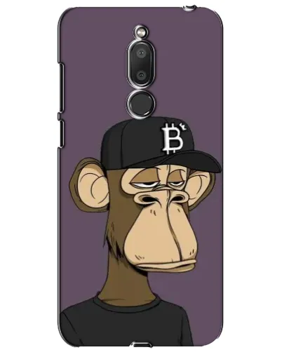 Чехол для Meizu M6T (Meilan 6T) с картинкой «Bored Ape в кепке»