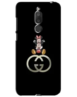 Чехол для Meizu M6T (Meilan 6T) с картинкой «Минни Маус на лого»