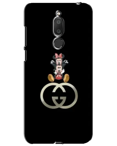 Чехол для Meizu M6T (Meilan 6T) с картинкой «Минни Маус на лого»