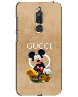 Чехол для Meizu M6T (Meilan 6T) с картинкой «Микки Маус Gucci — крафт»