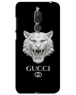 Чехол для Meizu M6T (Meilan 6T) с картинкой «Gucci — серебряный лев»