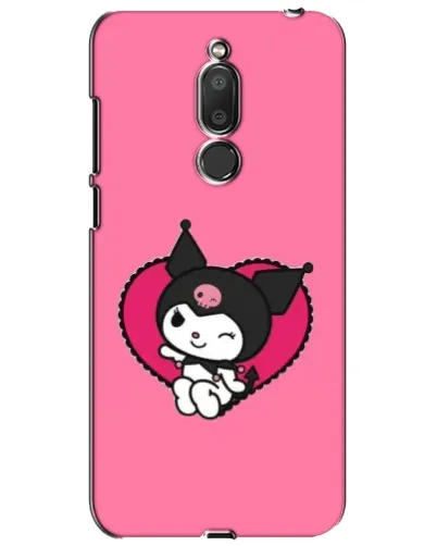 Чехол для Meizu M6T (Meilan 6T) с картинкой «Kuromi — любовь в сердце» Чехол для Meizu M6T (Meilan 6T) с картинкой «Kuromi — любовь в сердце»