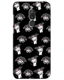 Чехол для Meizu M6T (Meilan 6T) с картинкой «Черный паттерн Kuromi» Чехол для Meizu M6T (Meilan 6T) с картинкой «Черный паттерн Kuromi»