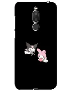Чехол для Meizu M6T (Meilan 6T) с картинкой «My Melody и Kuromi» Чехол для Meizu M6T (Meilan 6T) с картинкой «My Melody и Kuromi»