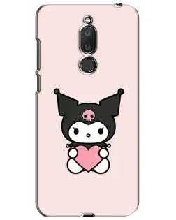 Чехол для Meizu M6T (Meilan 6T) с картинкой «Kuromi и сердце» Чехол для Meizu M6T (Meilan 6T) с картинкой «Kuromi и сердце»