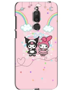 Чехол для Meizu M6T (Meilan 6T) с картинкой «My Melody и Kuromi» Чехол для Meizu M6T (Meilan 6T) с картинкой «My Melody и Kuromi»