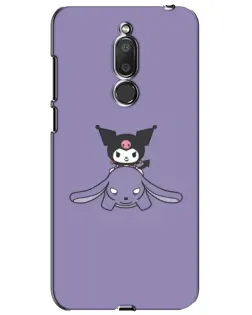 Чехол для Meizu M6T (Meilan 6T) с картинкой «Kuromi на лиловом фоне» Чехол для Meizu M6T (Meilan 6T) с картинкой «Kuromi на лиловом фоне»