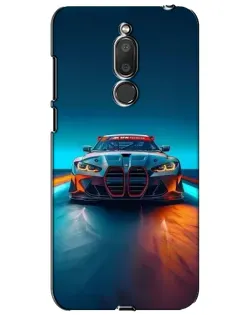 Чехол для Meizu M6T (Meilan 6T) с картинкой «BMW — огни неона» Чехол для Meizu M6T (Meilan 6T) с картинкой «BMW — огни неона»