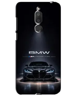 Чехол для Meizu M6T (Meilan 6T) с картинкой «BMW сквозь ночной город» Чехол для Meizu M6T (Meilan 6T) с картинкой «BMW сквозь ночной город»