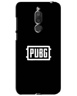 Чехол для Meizu M6T (Meilan 6T) с картинкой «Лого BMW — металлический блеск»