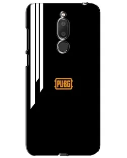 Чехол для Meizu M6T (Meilan 6T) с картинкой «PUBG — вертикальные линии»
