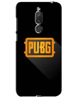 Чехол для Meizu M6T (Meilan 6T) с картинкой «PUBG — рамка лого»