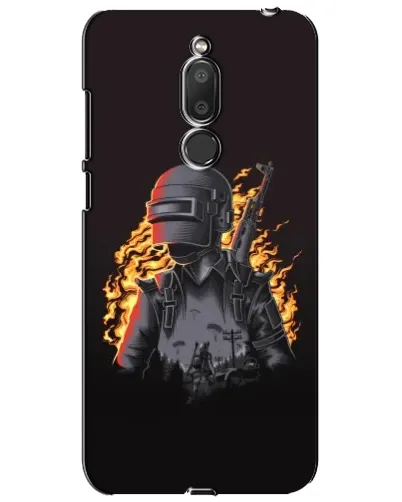 Чехол для Meizu M6T (Meilan 6T) с картинкой «PUBG — огненный силуэт» Чехол для Meizu M6T (Meilan 6T) с картинкой «PUBG — огненный силуэт»