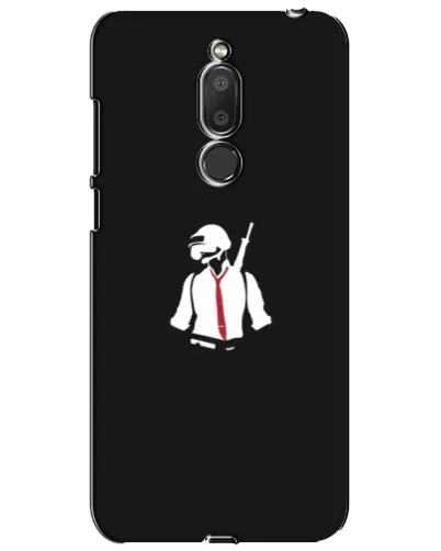 Чехол для Meizu M6T (Meilan 6T) с картинкой «PUBG — силуэт воина» Чехол для Meizu M6T (Meilan 6T) с картинкой «PUBG — силуэт воина»