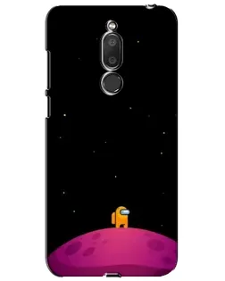 Чехол для Meizu M6T (Meilan 6T) с картинкой «Одинокий герой на планете»