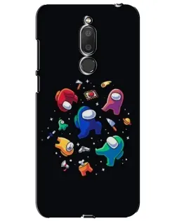Чехол для Meizu M6T (Meilan 6T) с картинкой «Among Us космос»