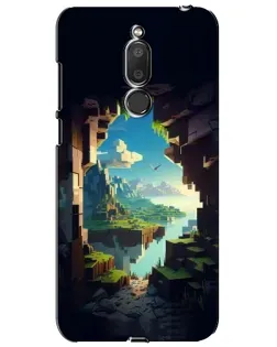 Чехол для Meizu M6T (Meilan 6T) с картинкой «Вид из пещеры»