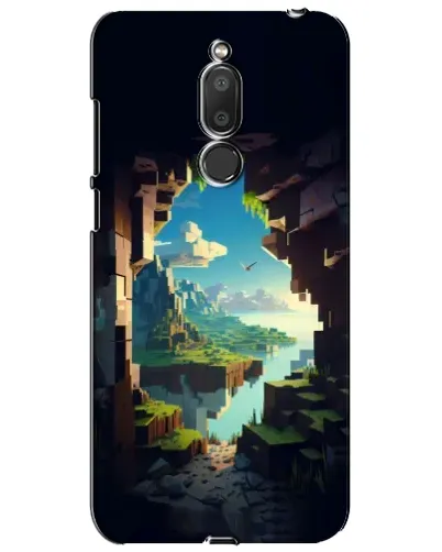 Чехол для Meizu M6T (Meilan 6T) с картинкой «Вид из пещеры»