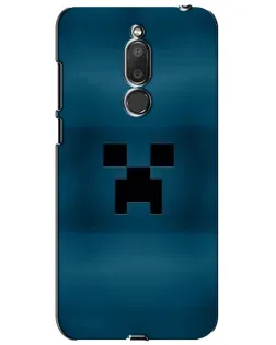 Чехол для Meizu M6T (Meilan 6T) с картинкой «Крипер текстура»