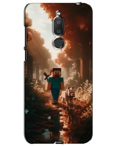 Чехол для Meizu M6T (Meilan 6T) с картинкой «Стив в лесу»