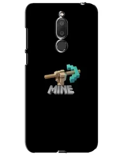 Чехол для Meizu M6T (Meilan 6T) с картинкой «Алмазная кирка»