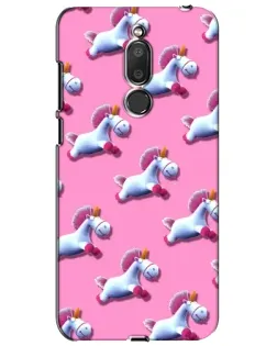 Чехол для Meizu M6T (Meilan 6T) с картинкой «Единороги на розовом» Чехол для Meizu M6T (Meilan 6T) с картинкой «Единороги на розовом»