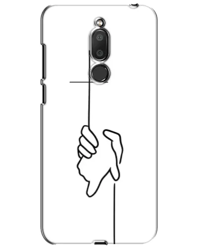 Чехол для Meizu M6T (Meilan 6T) с картинкой «Рука держит»