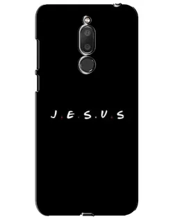 Чехол для Meizu M6T (Meilan 6T) с картинкой «Точки веры J.E.S.U.S.»