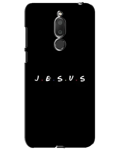 Чехол для Meizu M6T (Meilan 6T) с картинкой «Точки веры J.E.S.U.S.»