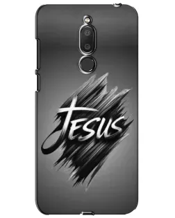 Чехол для Meizu M6T (Meilan 6T) с картинкой «Надпись Jesus Graffiti»