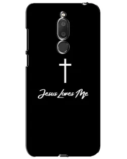 Чехол для Meizu M6T (Meilan 6T) с картинкой «Иисус любит тебя»