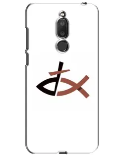 Чехол для Meizu M6T (Meilan 6T) с картинкой «Рыба и крест»