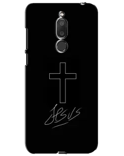 Чехол для Meizu M6T (Meilan 6T) с картинкой «Графический крест Jesus» Чехол для Meizu M6T (Meilan 6T) с картинкой «Графический крест Jesus»