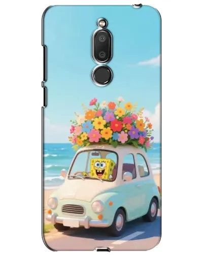 Чехол для Meizu M6T (Meilan 6T) с картинкой «Автомобильное путешествие»