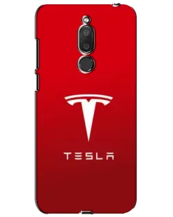 Чехол для Meizu M6T (Meilan 6T) с картинкой «Tesla Red Classic»
