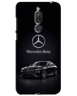 Чехол для Meizu M6T (Meilan 6T) с картинкой «Mercedes — решетка радиатора»