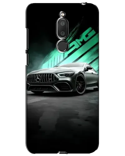 Чехол для Meizu M6T (Meilan 6T) с картинкой «Темный Mercedes AMG»