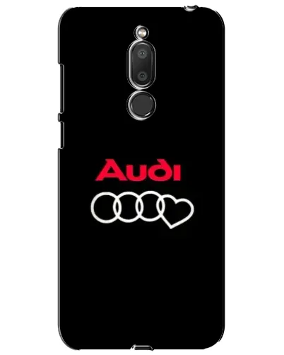 Чехол для Meizu M6T (Meilan 6T) с картинкой «Логотип Audi Heart»