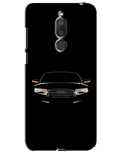 Чехол для Meizu M6T (Meilan 6T) с картинкой «Audi — ночной контур»